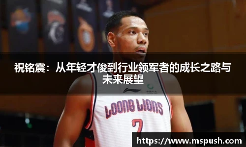 祝铭震：从年轻才俊到行业领军者的成长之路与未来展望